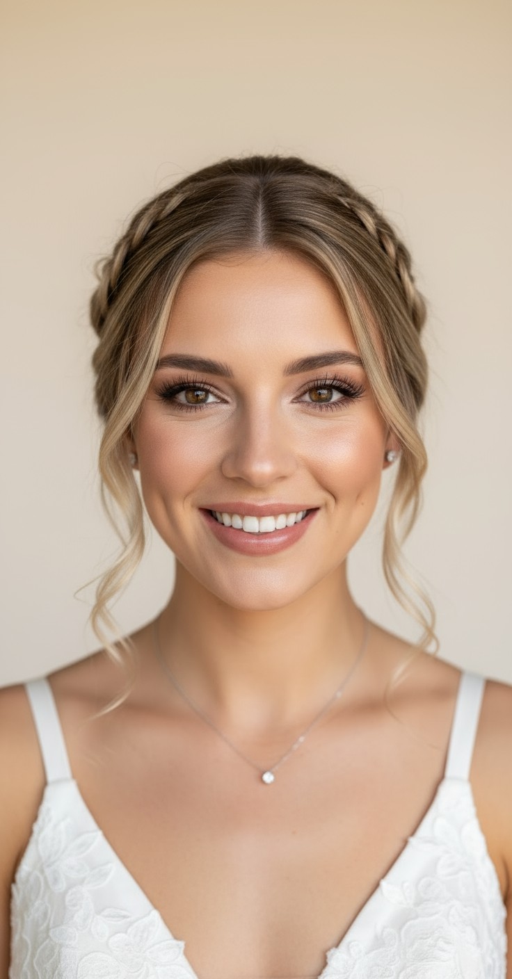After Bohemian Wedding Updo